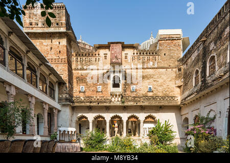 Hotel Castle Bijaipur - Bassi, Chittorgarh, Rajasthan, Indien Stockfoto