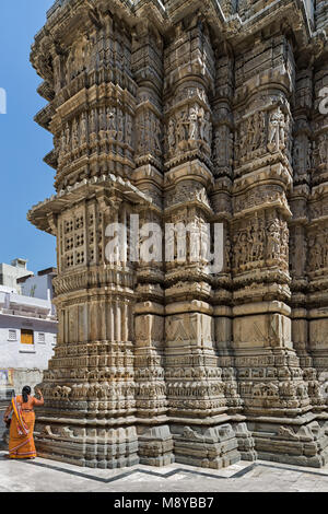 Jagdish Tempel - Udaipur Stockfoto