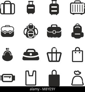 Beutel Symbole Stock Vektor