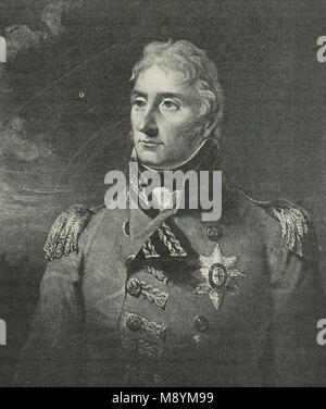 Generalleutnant Sir John Moore, 1761 - 1809 Stockfoto