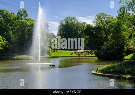 Kurpark, Wiesbaden, Hessen, Deutschland Stockfoto