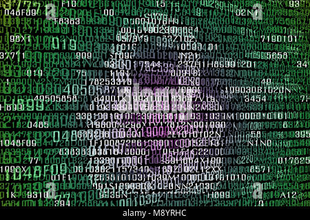 Professionelle Bildschirm sperren auf Laptop oder Computer angezeigt Stockfoto