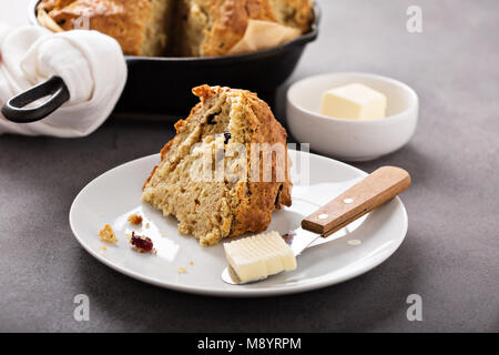 Irisches Soda-Brot Stockfoto