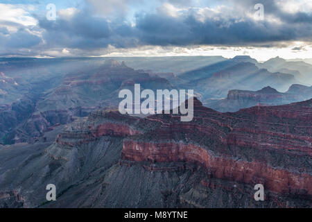 Sunrise, Yavapai Point. Grand Canyon NP, AZ, USA, September, von Dominique Braud/Dembinsky Foto Assoc Stockfoto