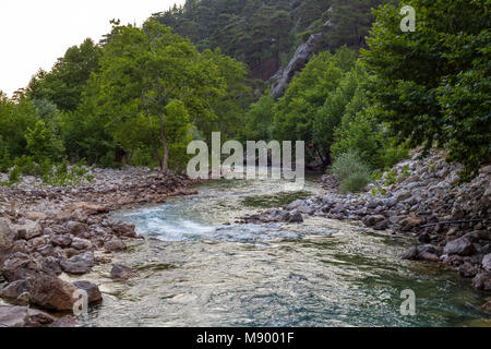 Typischer Lebensraum der Türkischen Fish-Owl im Taurusgebirge. Stockfoto