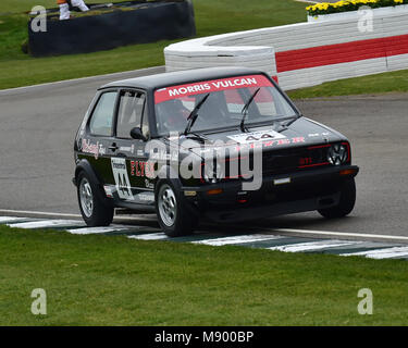 Tom Shephard, Jim Morris, Volkswagen Golf GTi Mk1, Gerry Marshall Trophäe, Limousinen, 76 Mitglieder treffen, Goodwood, England, März 2018, Sussex, Au Stockfoto