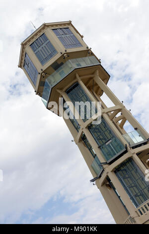 Die berühmten alten Wasser- und Aussichtsturm in Siófok, Ungarn. Stockfoto