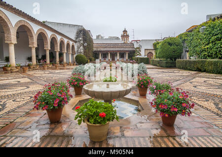 Palacio de Viana cordoba Spanien Stockfoto