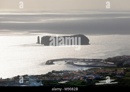 Insel von Vila Franca do Campo. São Miguel, Azoren. Portugal Stockfoto