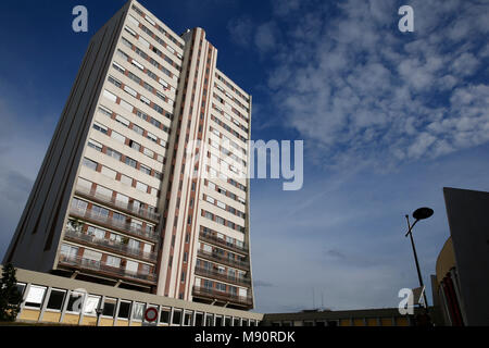 Gebäude in Vanves, Frankreich. Stockfoto