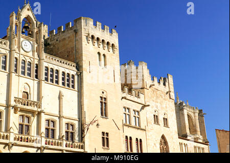 Hotel d Ville Narbonne Aude Occitaine Frankreich Stockfoto