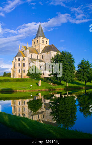 Abtei Saint Vigor Cerisy la Foret Manche Normandie Frankreich Stockfoto