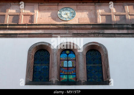 Colmar Synagoge. Colmar. Frankreich. Stockfoto