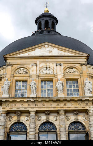 Vaux-le-Vicomte Castle. Architektonisches detail. Frankreich. Stockfoto