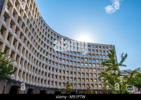 Robert C. Weaver Federal Building, US Ministerium für Wohnungsbau und Stadtentwicklung, 451 7th St, SW, Washington DC Stockfoto