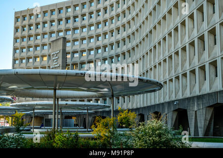 Robert C. Weaver Federal Building, US Ministerium für Wohnungsbau und Stadtentwicklung, 451 7th St, SW, Washington DC Stockfoto