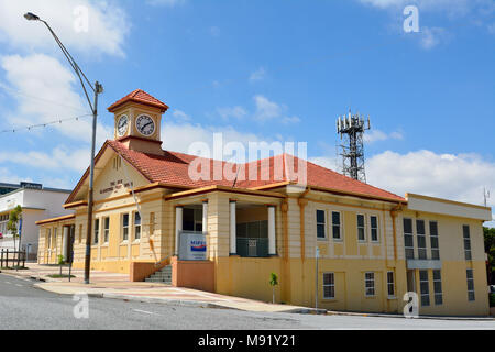 Gladstone, Queensland, Australien - 3. Januar 2018. Außenansicht des Alten Gladstone Post stammt aus dem Jahr 1932. Stockfoto