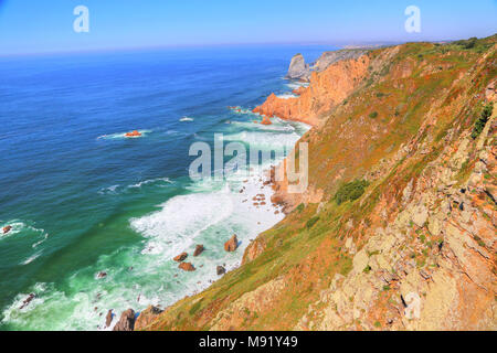 Cabo da Roca malerische Küste Stockfoto