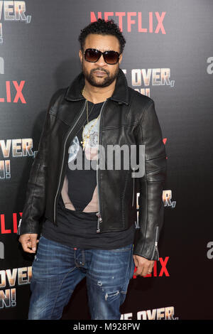 Los Angeles, Ca, USA. 21 Mär, 2018. Shaggy am Netflix Los Angeles Premiere von Game Over, Man! Im Regency Dorf Theater in Los Angeles, Kalifornien am 21. März 2018. Quelle: Steve Rose/Medien Punch/Alamy leben Nachrichten Stockfoto