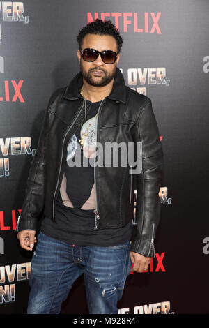 Los Angeles, Ca, USA. 21 Mär, 2018. Shaggy am Netflix Los Angeles Premiere von Game Over, Man! Im Regency Dorf Theater in Los Angeles, Kalifornien am 21. März 2018. Quelle: Steve Rose/Medien Punch/Alamy leben Nachrichten Stockfoto