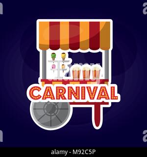 Karneval fair Festival Stock Vektor
