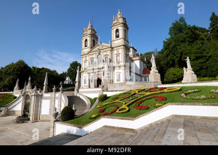 Bom Jesus do Monte, Tenoes, Braga, Portugal Stockfoto