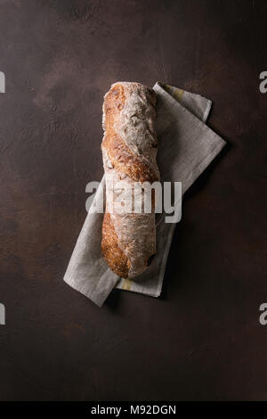 Artisan ciabatta Brot Stockfoto