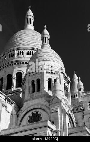 Basilique du Sacre Coeur, Montmartre, Paris, Frankreich Stockfoto