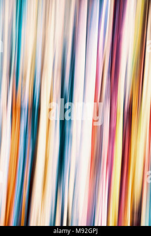 Bewegung verschwommen bunt Abstrakt Hintergrund oder Tapeten. Stockfoto