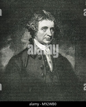 Edmund Burke MP, 1730 - 1797 Stockfoto