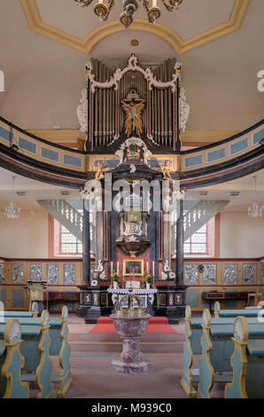 Christophoruskirche, Wiesbaden - Schierstein, Hessen, Deutschland Stockfoto