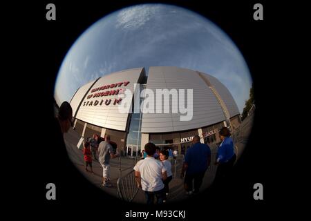 Real Madrid Gana 3-0 al L.A. Galaxi de la MLS. durante las acciones de pretemporada y del 2013 Guinness internationalen Champions Cup en el estadio d Stockfoto