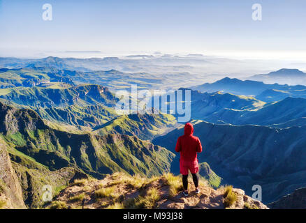 Mit Blick auf das Amphitheater in Südafrika im Jahr 2015 getroffen Stockfoto