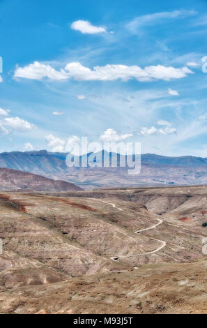 Sommer Berge in Lesotho im Jahr 2015 getroffen Stockfoto