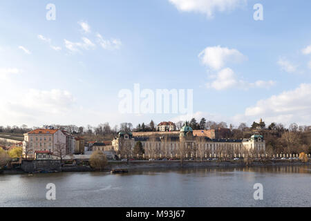 Straka Akademie in Prag Stockfoto