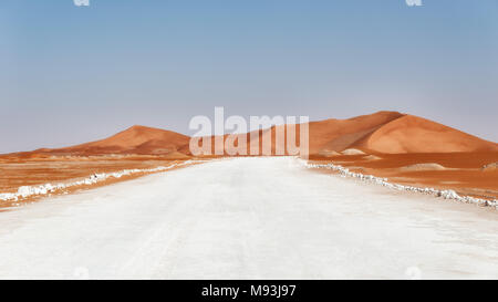 Leere Viertel in Oman und Saudi-Arabien im Jahr 2015 getroffen Stockfoto