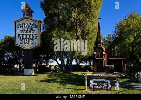 Kleine Kirche des Westens, Hochzeitskapelle, Las Vegas, Nevada, USA Stockfoto