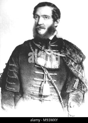 LAJOS KOSSUTH (1802-1894) Ungarische Jurist und Staatsmann Stockfoto