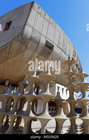 LYON, Frankreich, 22. März 2018: Auditorium Maurice-Ravel in La Part-Dieu. Der Bezirk ist im Central Business District von Lyon und die zweitgrößte Stockfoto