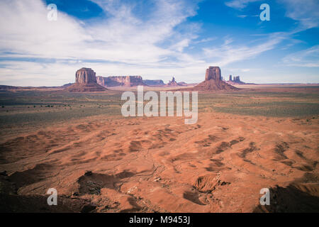 Sedona Monument Valley Arizona Death Valley Stockfoto