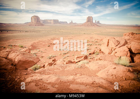 Sedona Monument Valley Arizona Death Valley Stockfoto