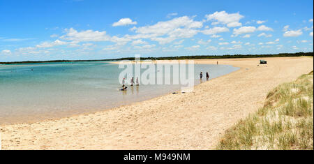 Elliott Köpfe Beach in der Nähe von Bundaberg in Queensland, Australien. Stockfoto