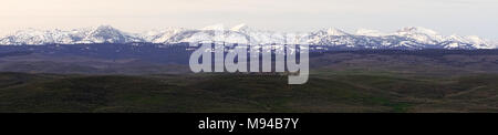 Sacajawea Peak ist ein markanter Berg im Wallowa Palette von Oregon State Stockfoto