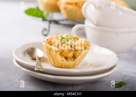Hausgemachte mini Apple Pies Stockfoto