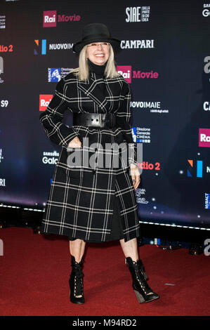 Diane Keaton nimmt an den David di Donatello Awards 2018 an der De Paolis Studios am 21. März, in Rom, Italien 2018. Stockfoto