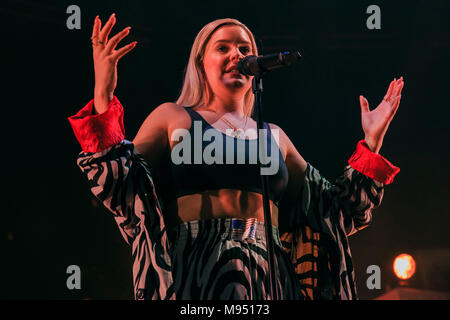 Camden Roundhouse Camden, UK, 22. März 2018, Anne-Marie, Anne-Marie auf ihrer UK-Tour Förderung peak ihr Album in Ihrem Verstand", Credit: "Richard Soans/Alamy Leben Nachrichten' Stockfoto