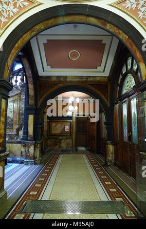 Glasgow City Chambers Marmortreppe Eingang Stockfoto