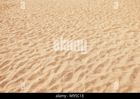 Tropical Beach Sand als Hintergrund Stockfoto