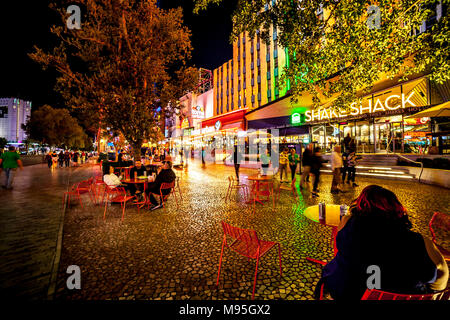 Anstrengenden Abend auf dem Strip, Las Vegas, USA. Stockfoto