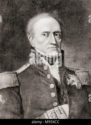 Marshal General Jean-de-Dieu Soult, 1. Herzog von Dalmatien, 1769 - 1851. Der französische General, Staatsmann, Marschall des Kaiserreichs und 10 Premierminister von Frankreich. Von Hutchinson's Geschichte der Nationen, veröffentlicht 1915 Stockfoto